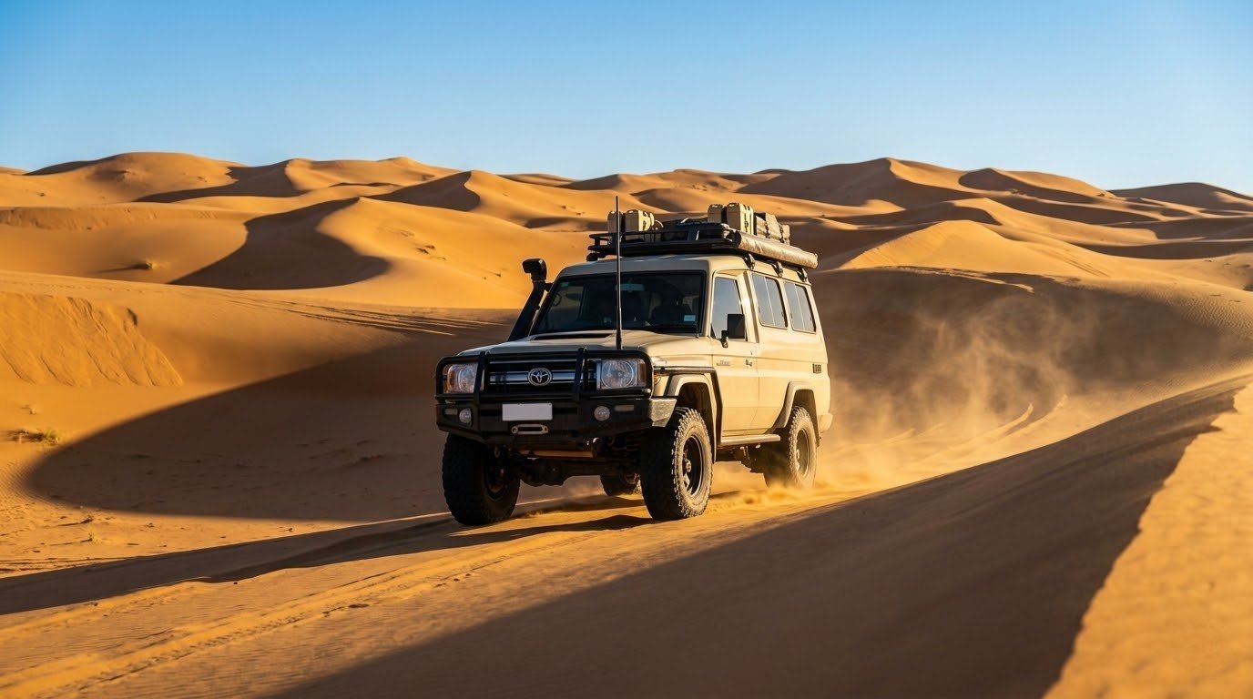 4x4 rental dakhla desert travel