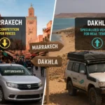 Dakhla vs Marrakech Car Rental: What's Different